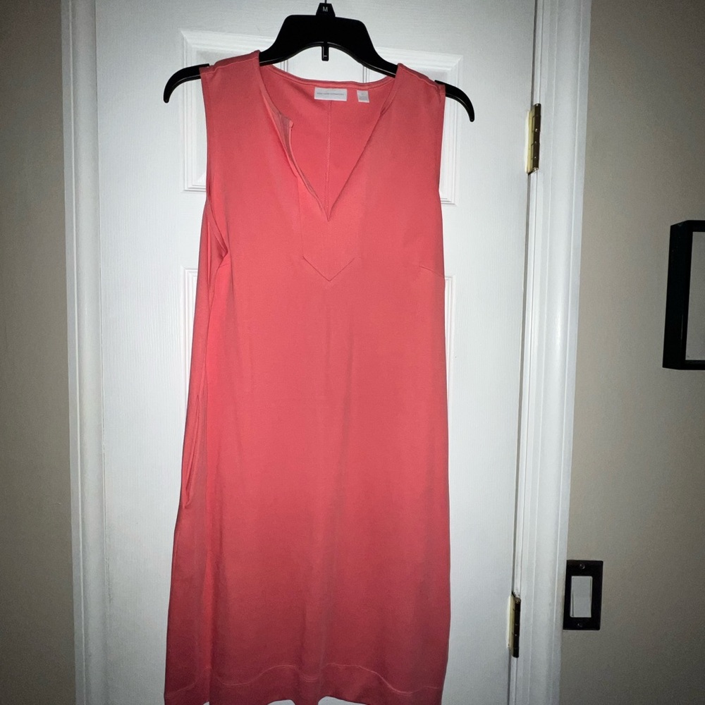 New York & Company Vibrant Coral Top